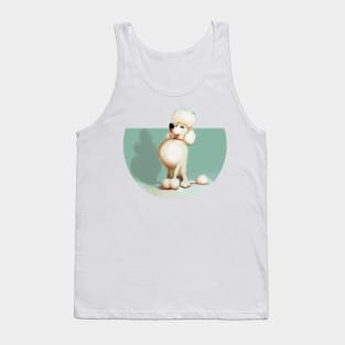 Poodle dog Tank Top